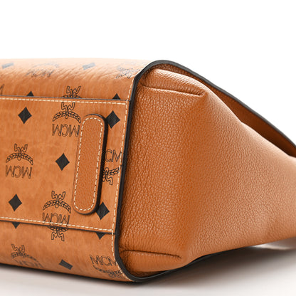 MCM Visetos Medium Luisa Hobo Cognac 10 of 11