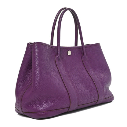 Hermes Negonda Garden Party Tote 30 TPM Cassis 3 of 9