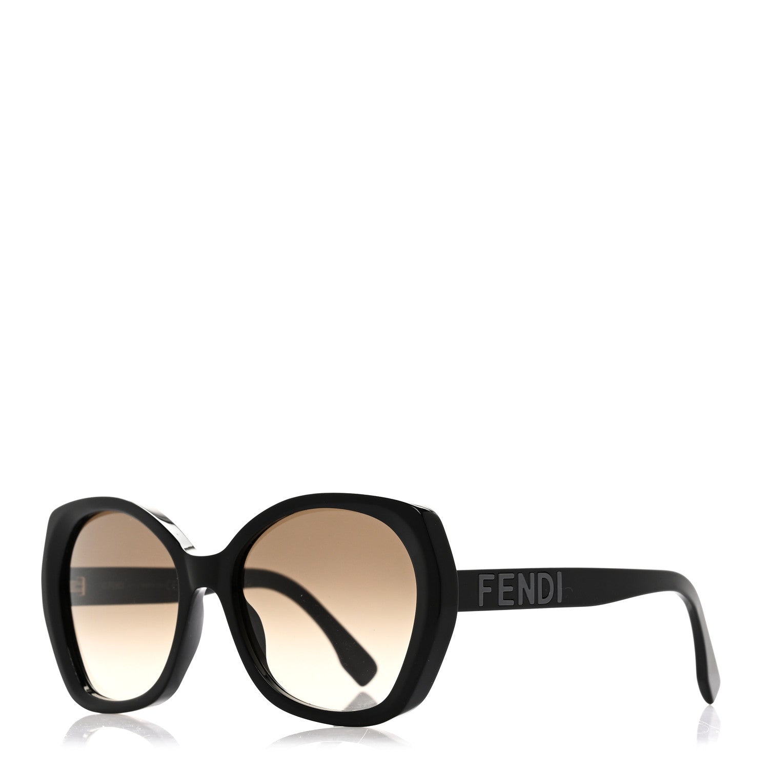 Fendi Acetate Sunglasses FE40112I Black 1 of 7