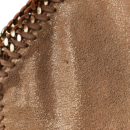 Stella McCartney Metallic Shaggy Deer Big Falabella Tote Gold 12 of 13