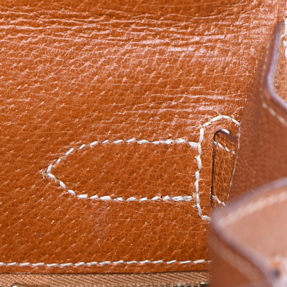 Hermes Peau Porc Sellier Kelly 32 Gold 12 of 47