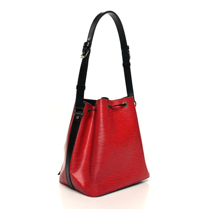 Louis Vuitton Epi Petit Noe Red Black 3 of 11