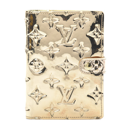 Louis Vuitton Monogram Miroir Small Ring Agenda Gold 1 of 12