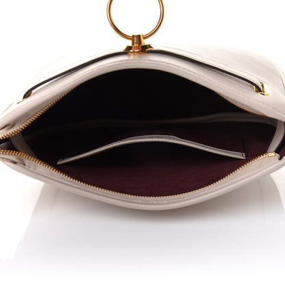 Mulberry Silky Calfskin Brockwell Chalk 5 of 11