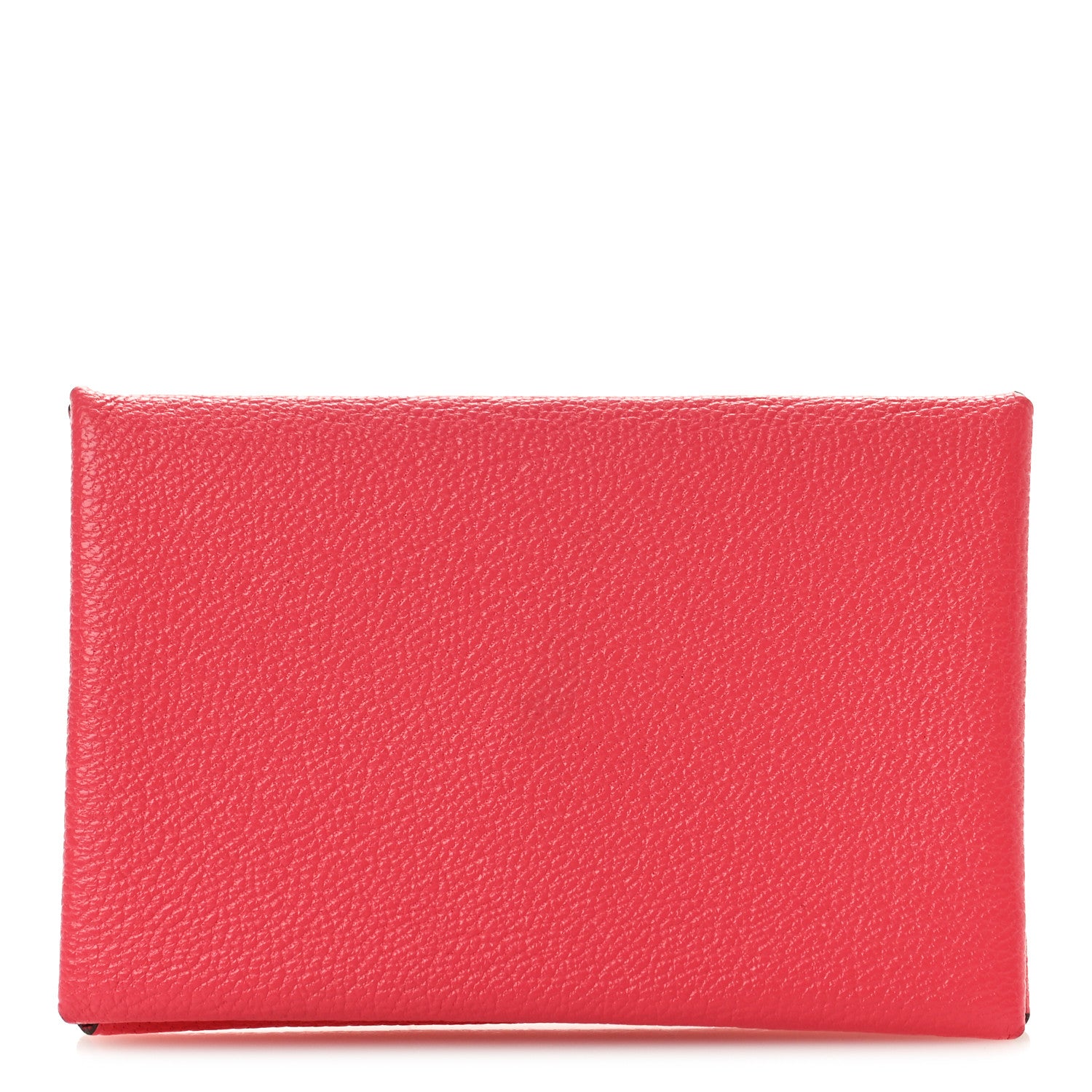 Hermes Chevre Mysore Calvi Card Case Rose Lipstick 1 of 9