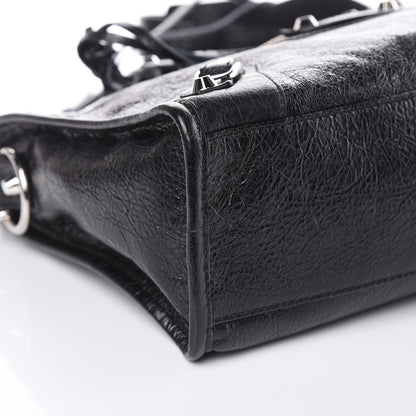 Balenciaga Agneau Classic Silver Hardware S City Black 9 of 10