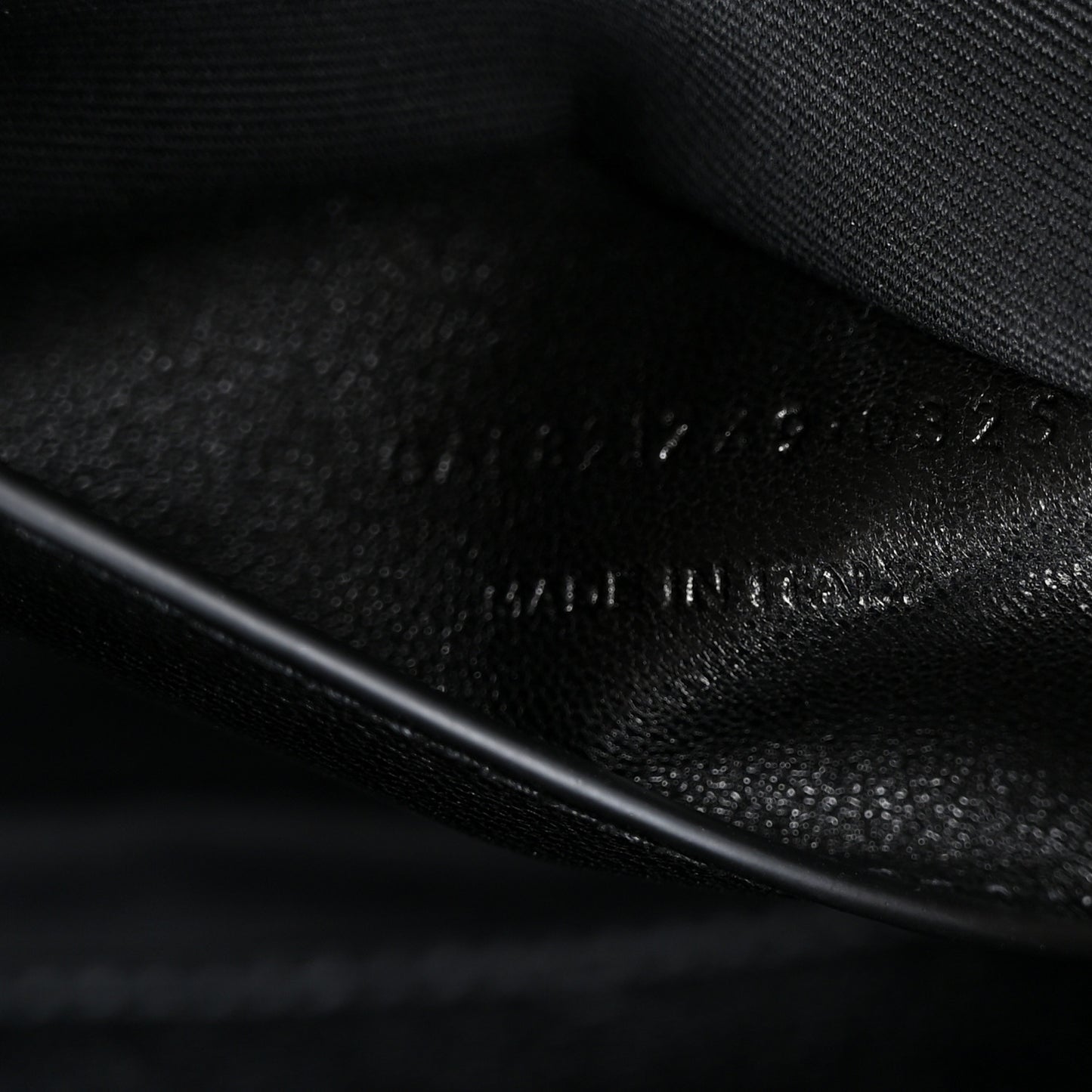 Lambskin Chevron Quilted Mini LouLou Dark Strong Moss
