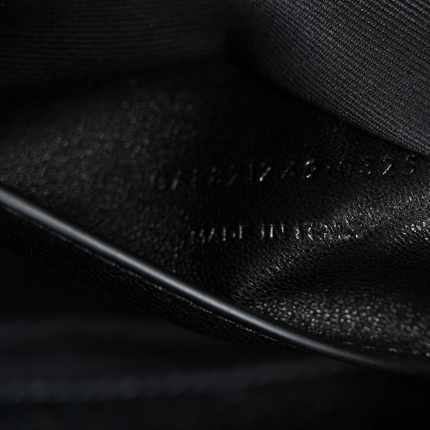 Saint Laurent Lambskin Chevron Quilted Mini LouLou Dark Strong Moss 8 of 14
