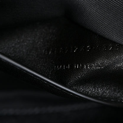 Saint Laurent Lambskin Chevron Quilted Mini LouLou Dark Strong Moss 8 of 14
