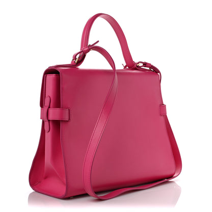 Delvaux Calfskin GM Tempete Satchel Fuchsia 2 of 8