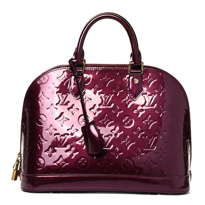 Louis Vuitton Vernis Alma PM Rouge Fauviste 1 of 9