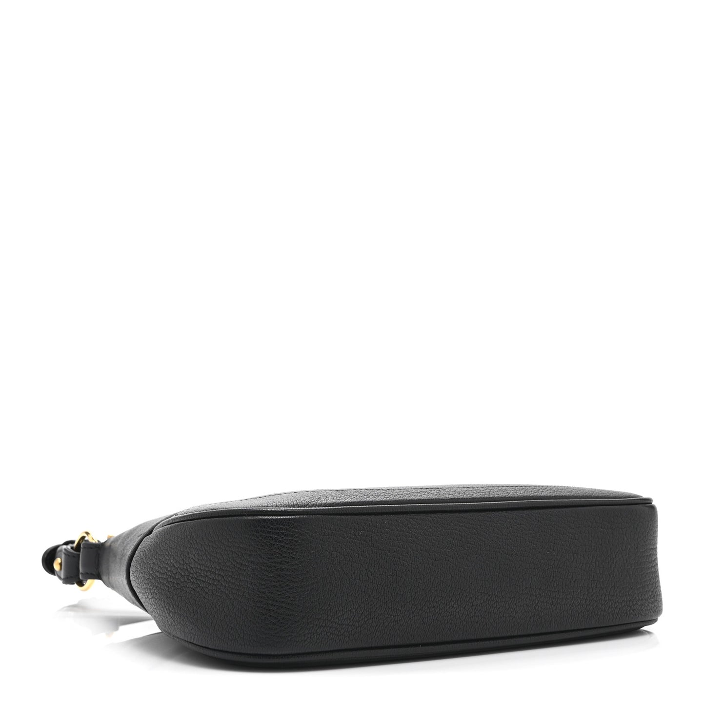 Goatskin Small Aphrodite Shoulder Bag Black
