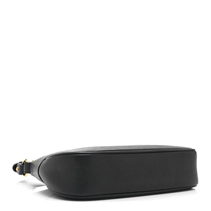 Gucci Goatskin Small Aphrodite Shoulder Bag Black 4 of 13