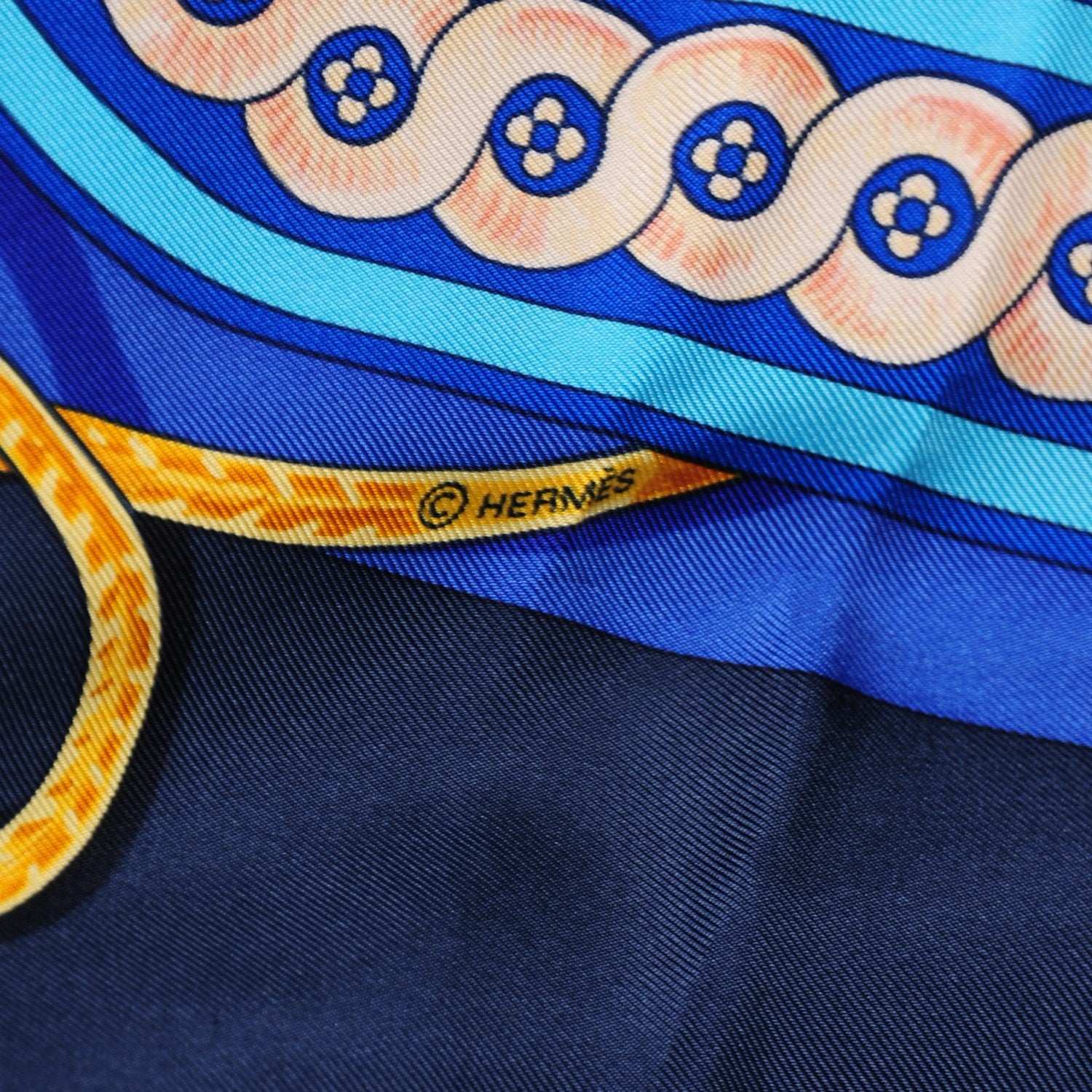 Hermes Silk Bride De Cour Scarf 90 5 of 5