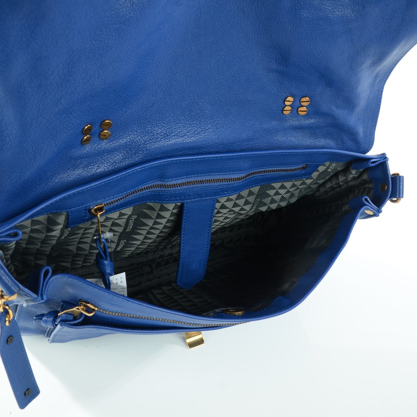 Lambskin Large PS1 Satchel Royal Blue