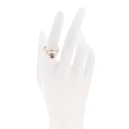 Pasquale Bruni 18K Rose Gold Diamond Rock Crystal Bon Ton Ring 55 7.25 2 of 7