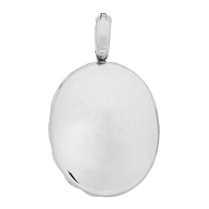 David Yurman Sterling Silver Sculpted Cable Oval Locket Amulet Pendant 3 of 6