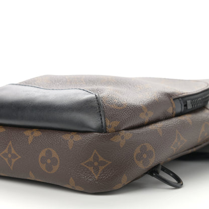 Louis Vuitton Monogram Macassar Avenue Sling Bag 9 of 10