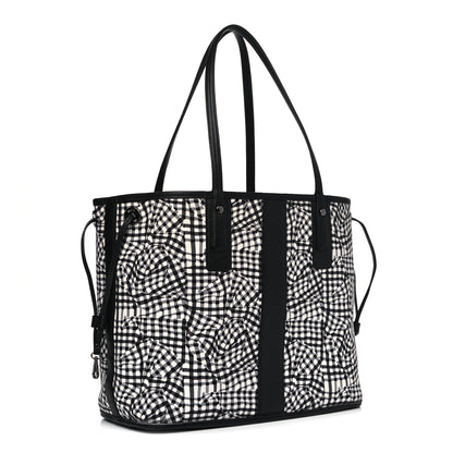 MCM Visetos Medium Liz Reversible Shopper Tote Black 5 of 19