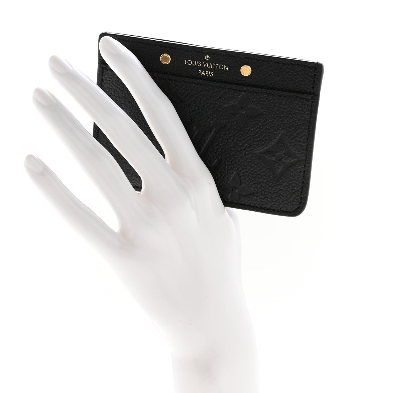 Louis Vuitton Empreinte Card Holder Black 2 of 6