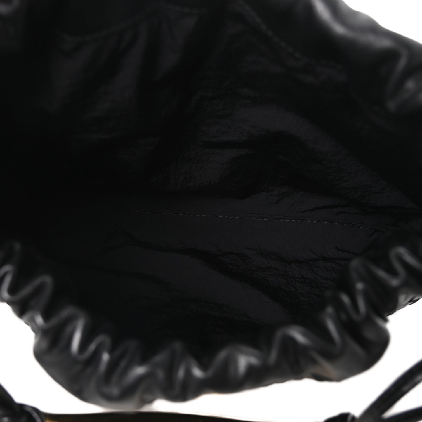 Nappa Intrecciato Dustbag Handle Black