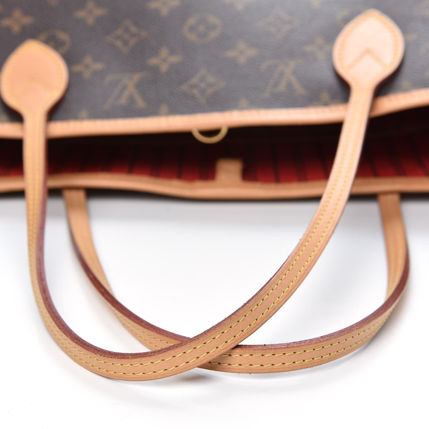 Louis Vuitton Monogram Neo Neverfull MM Cherry 8 of 14