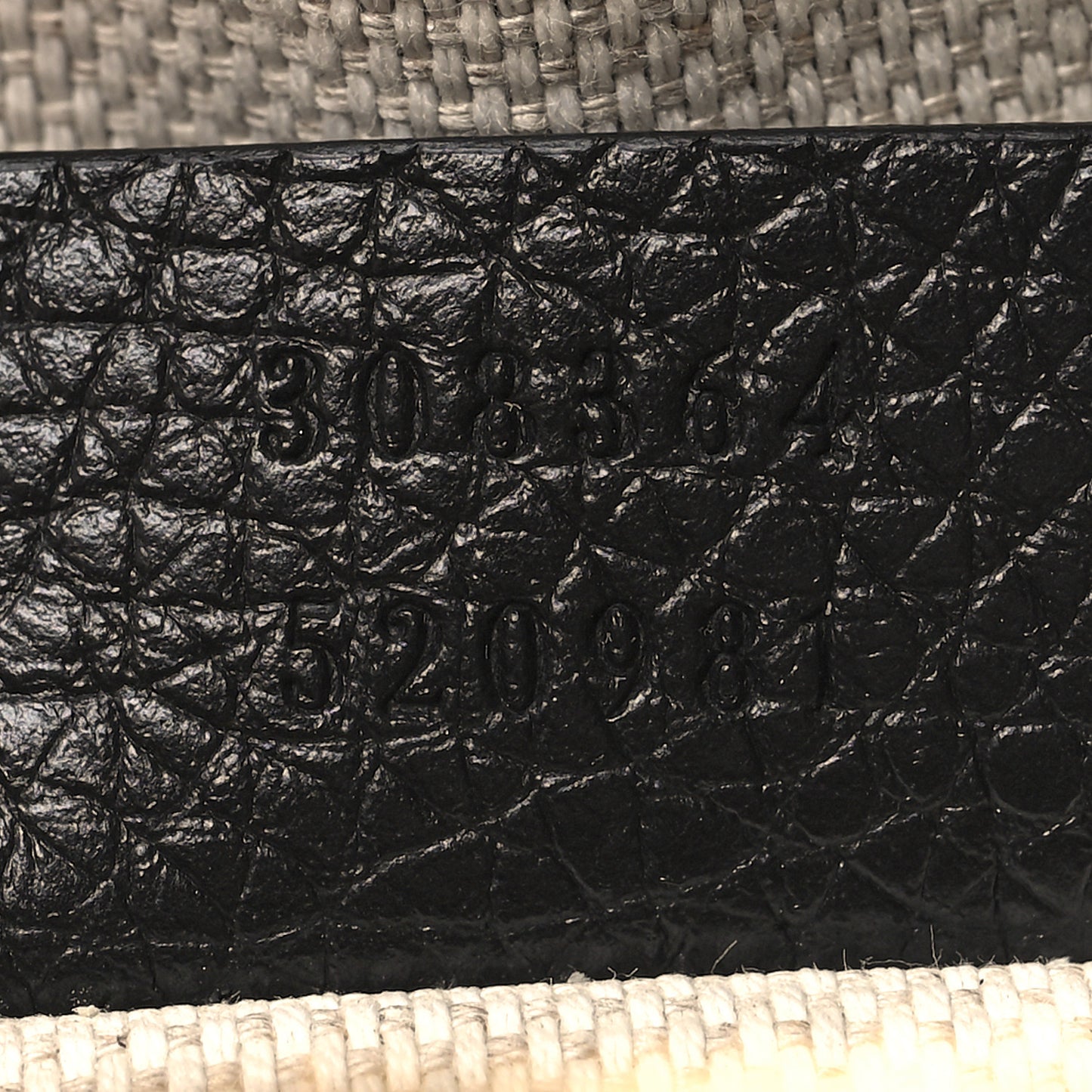 Pebbled Calfskin Small Soho Disco Bag Black