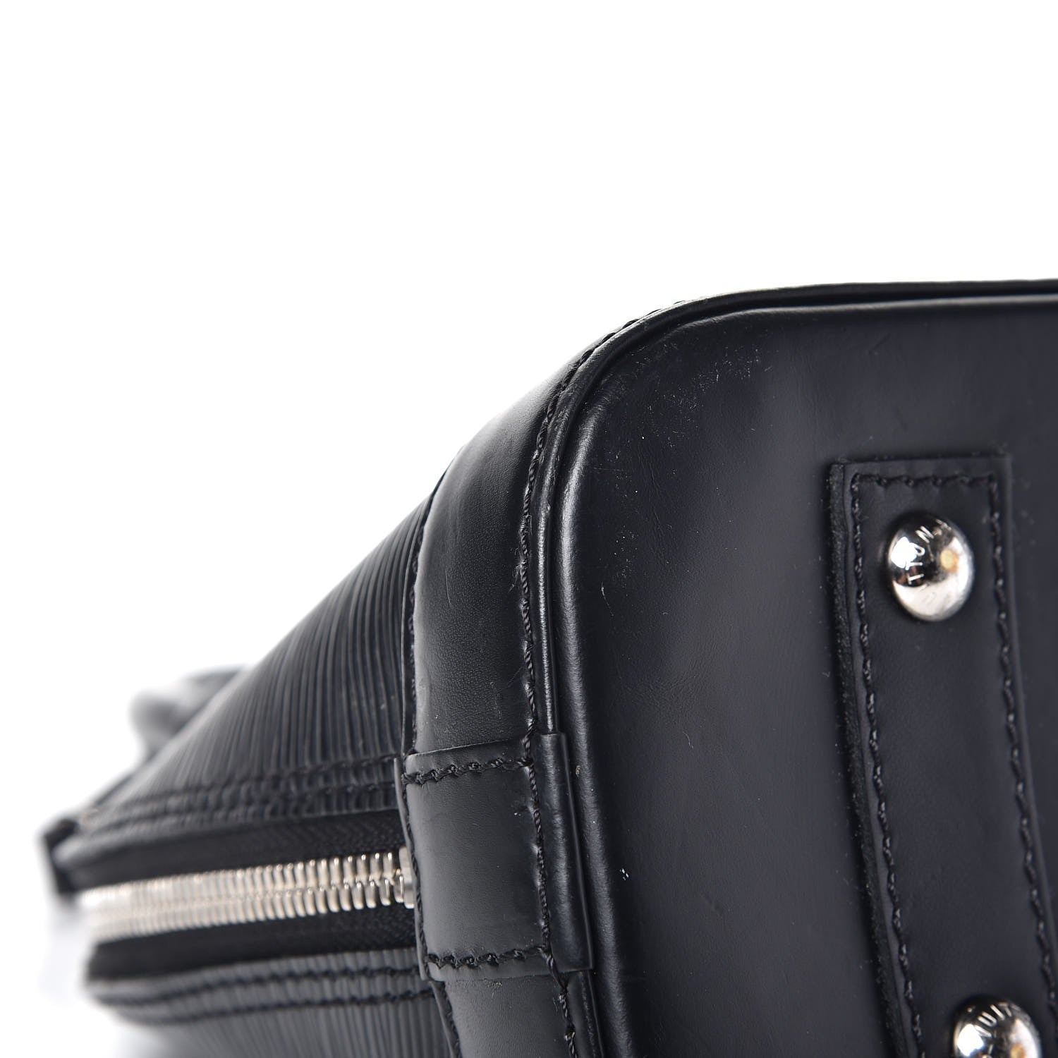 Louis Vuitton Epi Alma BB Black 7 of 12