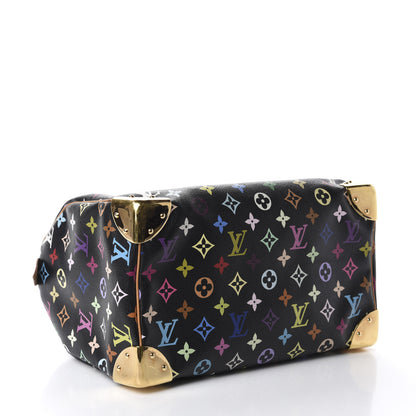 Louis Vuitton Monogram Multicolor Speedy 30 Black 4 of 10