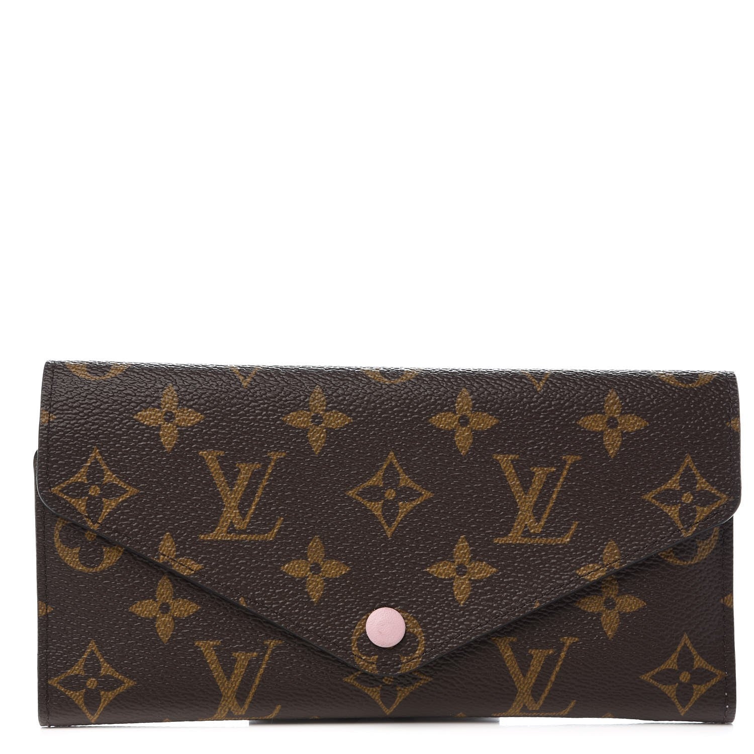 Louis Vuitton Monogram Josephine Wallet Rose Ballerine 1 of 7