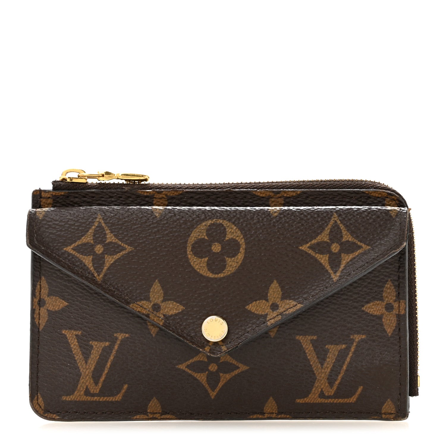 Louis Vuitton Monogram Recto Verso Card Holder Black 1 of 12