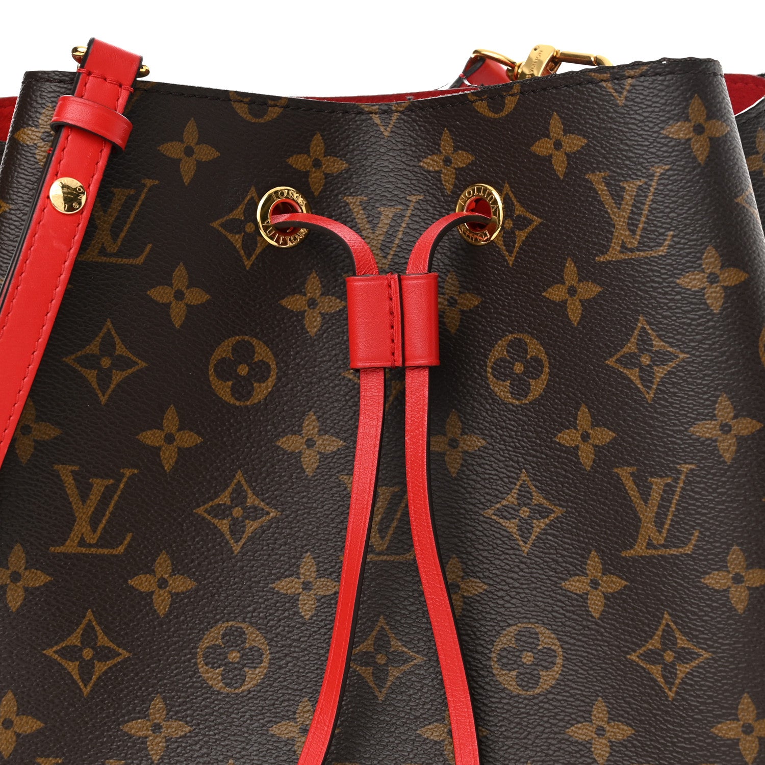 Louis Vuitton Monogram Neonoe MM Coquelicot 7 of 18