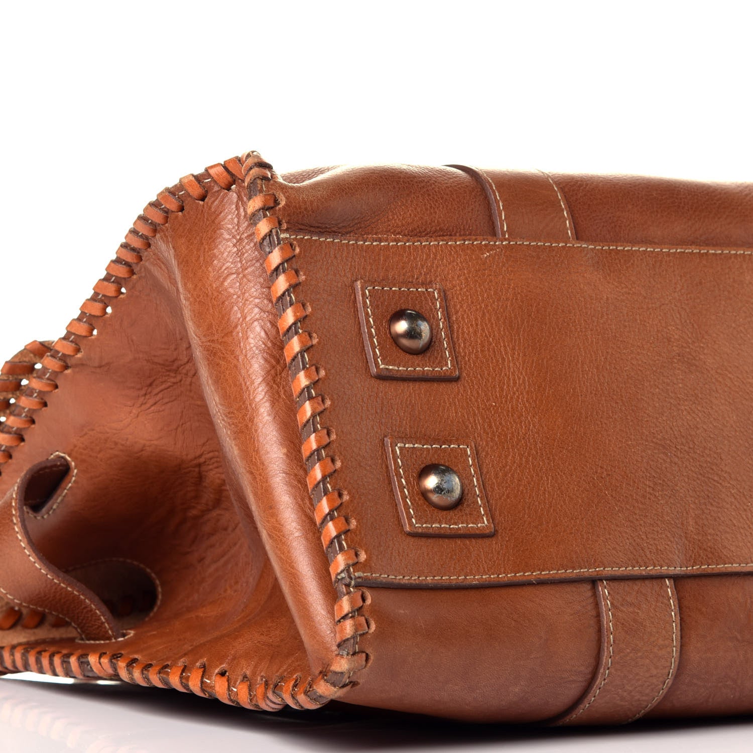 Mulberry Natural Grain Calfskin Butterfly Rio Bayswater Oak 12 of 17