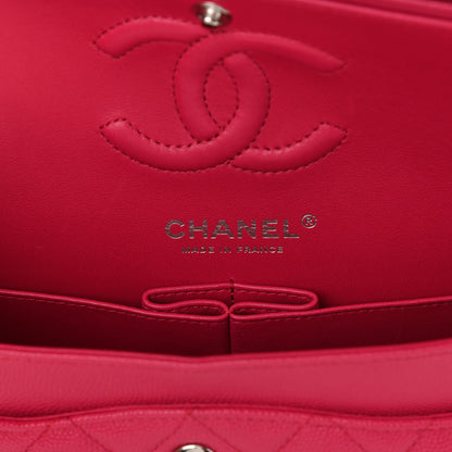 Chanel Caviar Quilted Small Double Flap Dark Pink 6 of 11