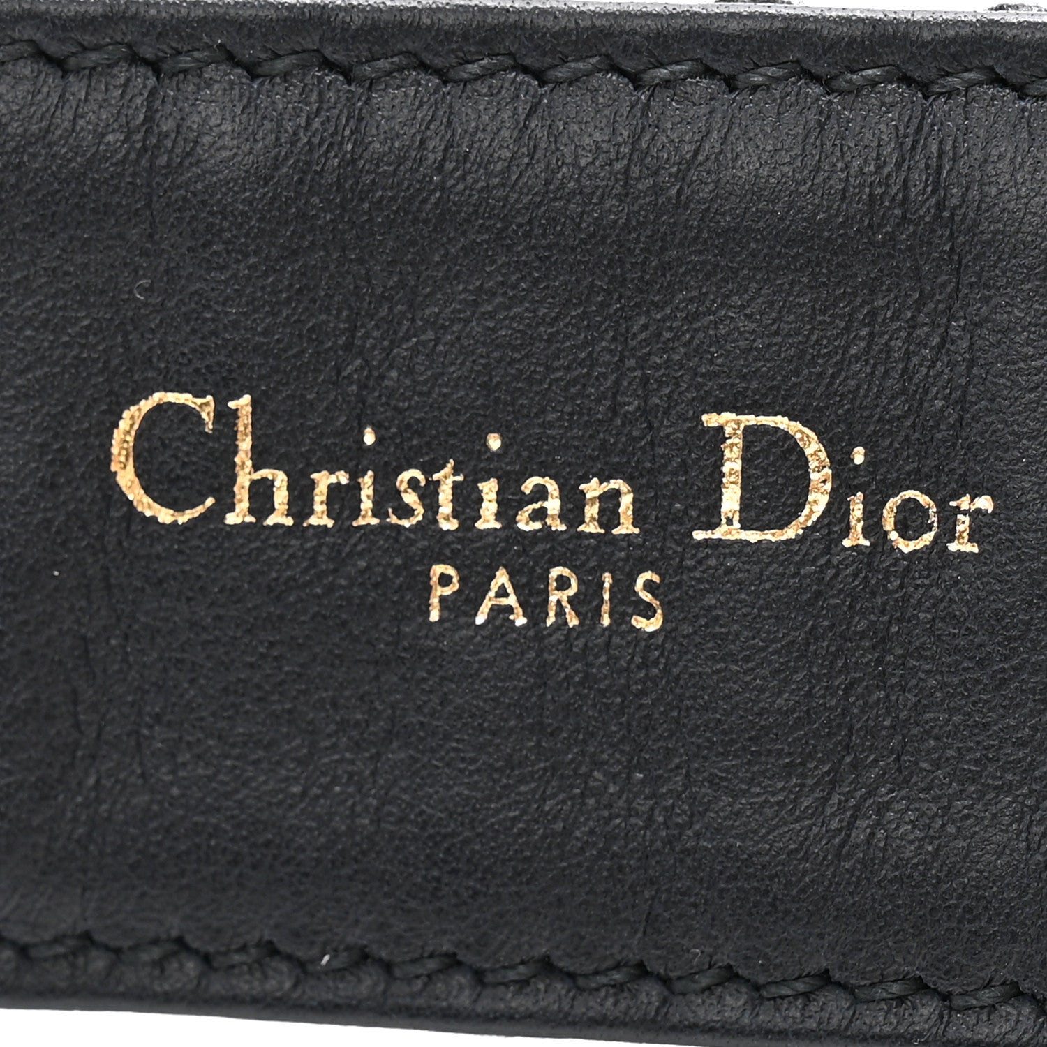 Christian Dior Oblique Diorquake Belt 80/32 Blue Multi 5 of 8