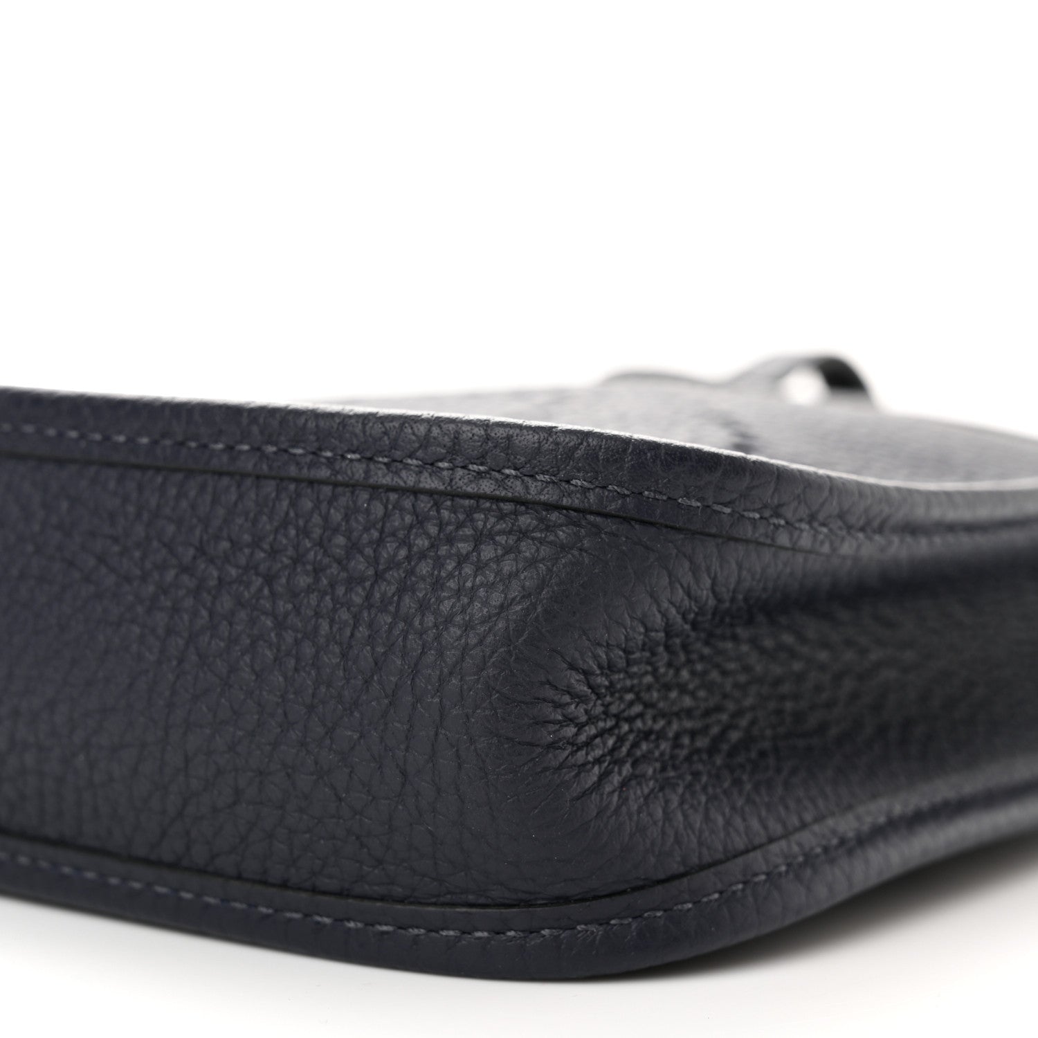 Hermes Taurillon Clemence Evelyne TPM Bleu Obscur 10 of 11