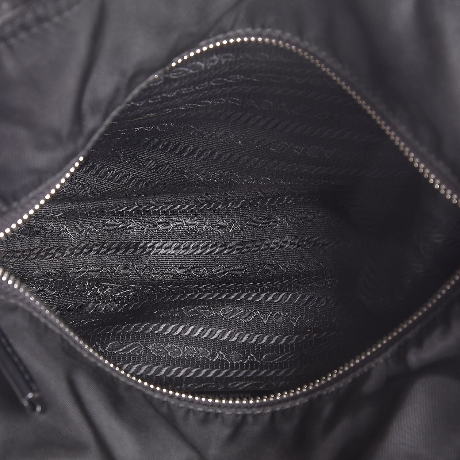 Prada Tessuto Nylon Shoulder Bag Nero Black 6 of 7
