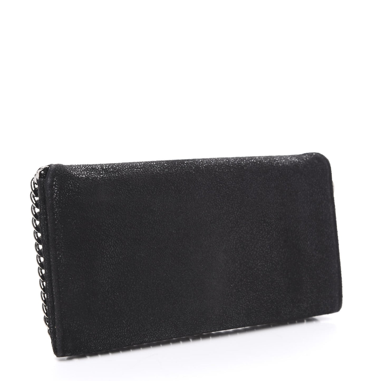 Shaggy Deer Falabella Flap Wallet Black