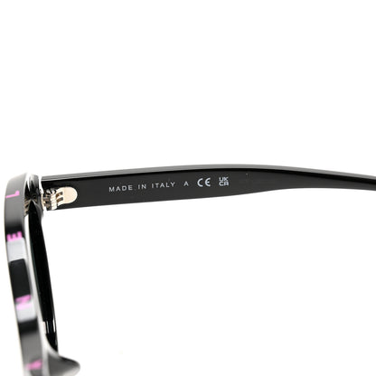 Chanel Acetate Oval Sunglasses 5416-A Black Pink 6 of 8