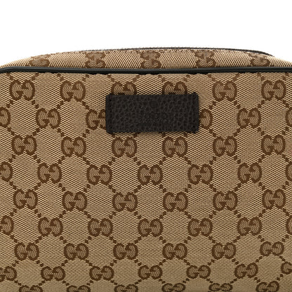 Gucci Monogram Belt Bag Dark Brown 8 of 10