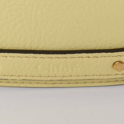 Chloe Calfskin Suede Small Nile Bracelet Bag Lemonade 8 of 10