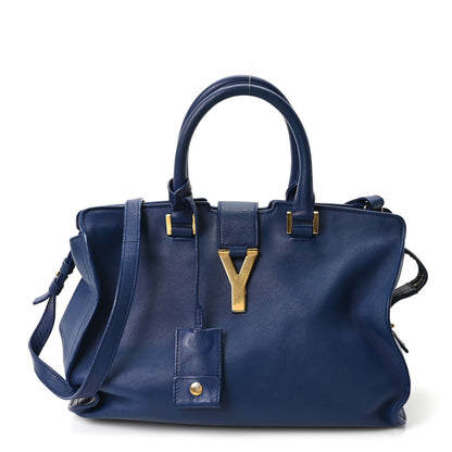 Saint Laurent Calfskin Small Classic Y Cabas Royal Blue 1 of 10