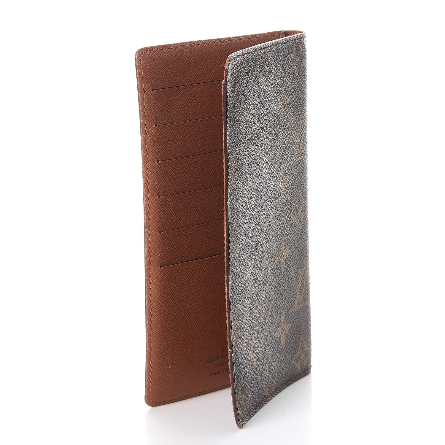 Louis Vuitton Monogram Porte Chequier Cartes Credit European Checkbook Wallet 3 of 11