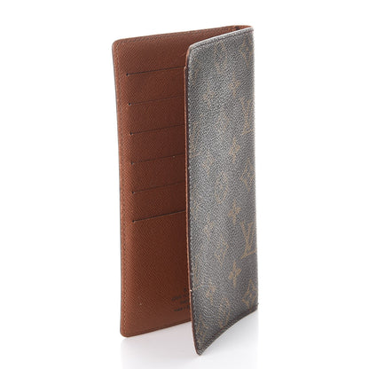 Louis Vuitton Monogram Porte Chequier Cartes Credit European Checkbook Wallet 3 of 11