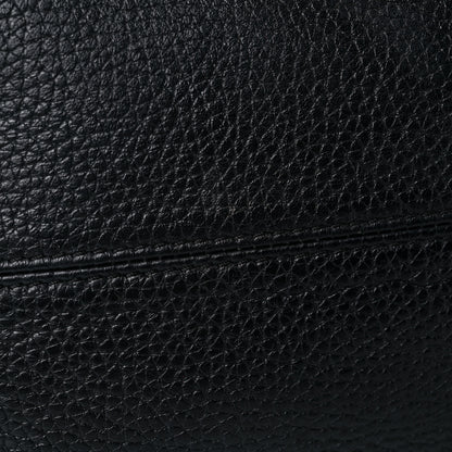 Burberry London Grainy Calfskin Medium Cale Hobo Black 21 of 27