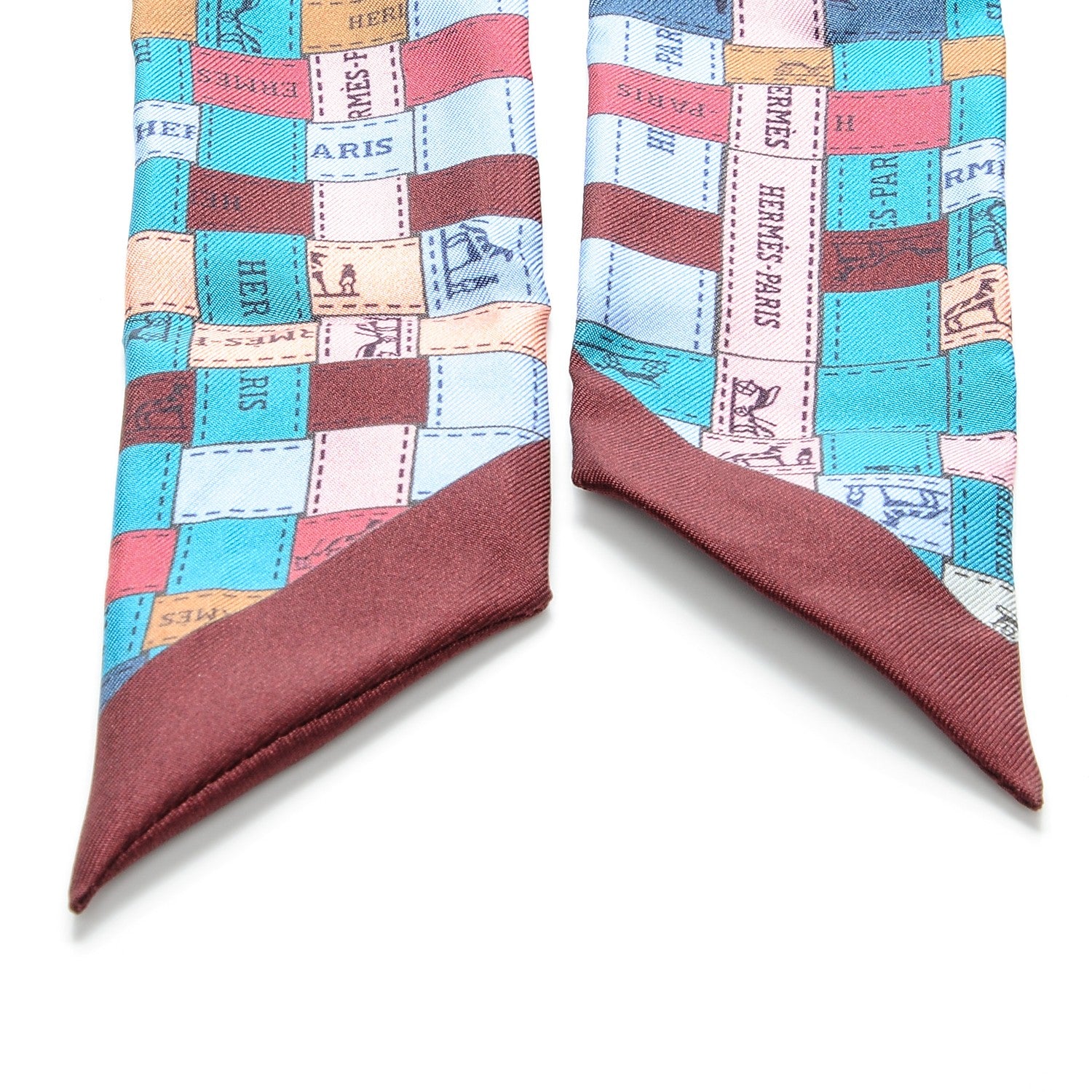 Hermes Silk Bolduc Au Carre Twilly 5 of 5