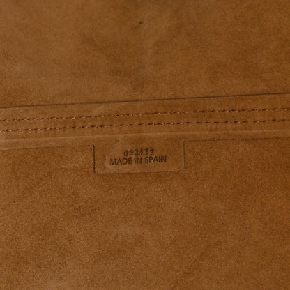 Loewe Shiny Calfskin Medium Puzzle Fold Tote Warm Desert 6 of 9