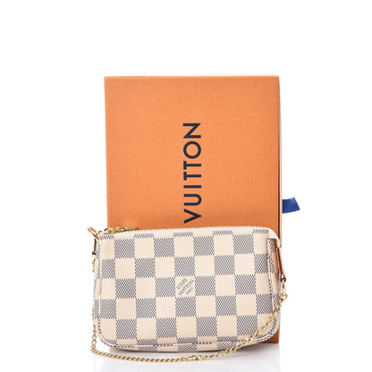 Louis Vuitton Damier Azur Mini Pochette Accessories 8 of 8