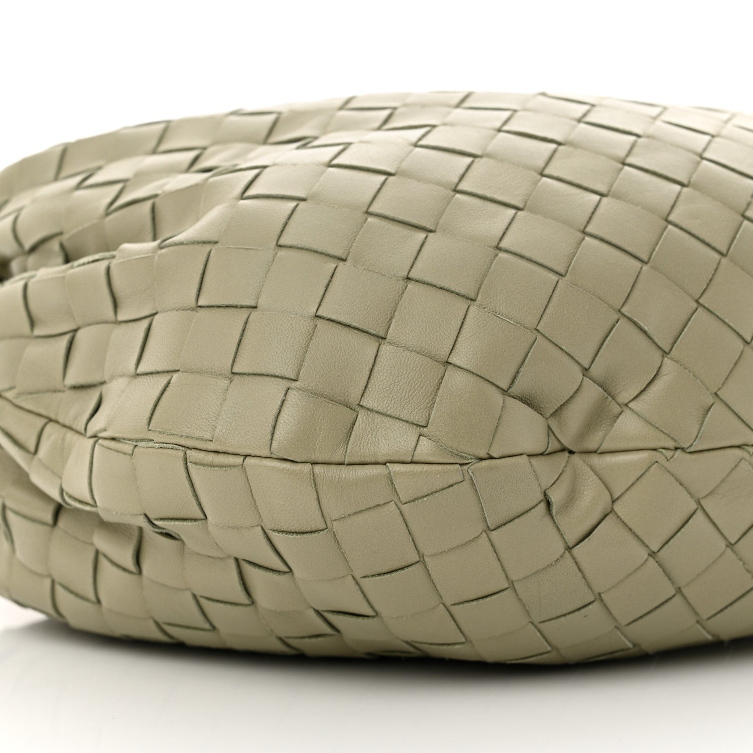 Bottega Veneta Nappa Intrecciato Teen Jodie Hobo Travertine 9 of 10