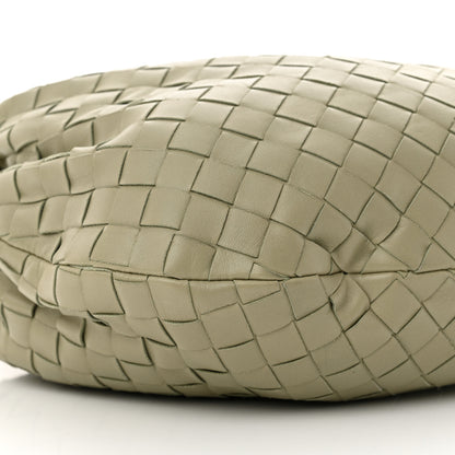 Bottega Veneta Nappa Intrecciato Teen Jodie Hobo Travertine 9 of 10